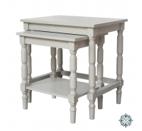 Lincoln S/2 Nesting Tables - Subtle Grey