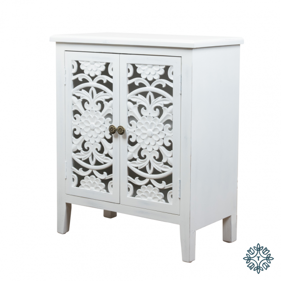 Jessie 2 Door Cabinet - White Medium