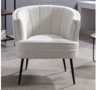 Brinley Boucle Chair - Cream