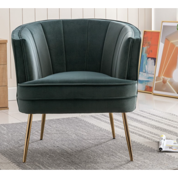 Brinley Chair - Green Velvet