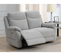 Hudson Power 2 Seater - Grey