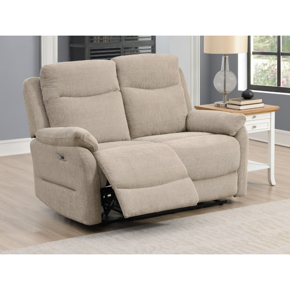 Hudson Power 2 Seater - Grey