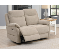 Hudson Power 2 Seater - Sand