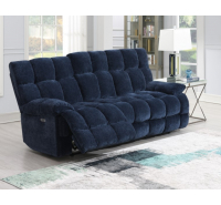 Alba 3 Seater Power - Blue