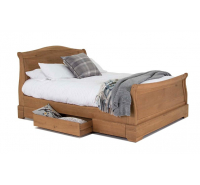 Aurelia King Size (5') Sleigh Bed - Natural