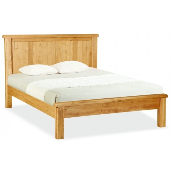 Sally Panelled Oak Bed