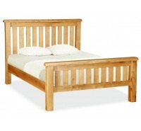 Sally Oak Slatted Bed Frame