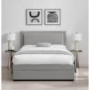 Tuesday - 5' King Size with Drawer Storage - Grey