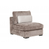 Penelope Armless Sectional (Mink)