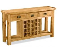 Sally Oak Open Sideboard