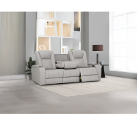 Jewell 3 Seater Electric Recliner with Drop Down Tray and Headrest