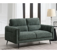 Corsica 2 Seater Fabric Sofa - Green