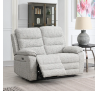 Bradley 2 Seater - Electric Recliner - Light Grey