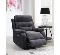 Louise Armchair - Electric Recliner - Dark Grey
