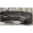 Louise Corner - Manual Recliner - Dark Grey