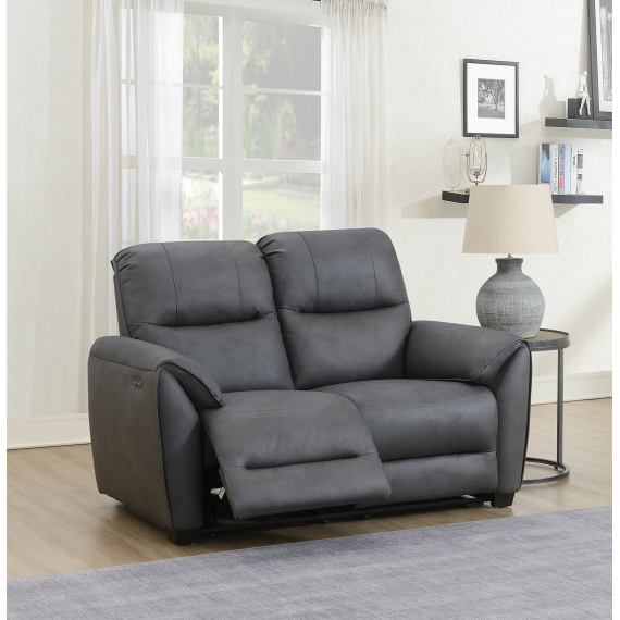 Freeman 2 Seater - Electric Recliner - Dark Grey