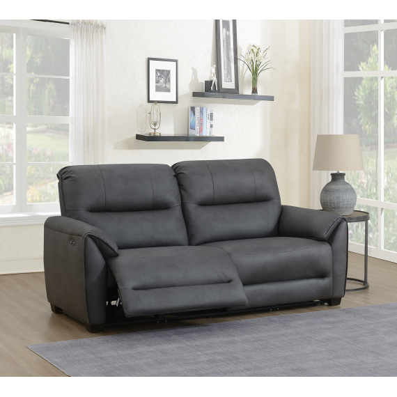 Freeman 3 Seater - Electric Recliner - Dark Grey