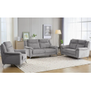 Norma 3 Seater (Fixed) - Stone