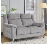 Norma 2 Seater (Fixed) - Ash