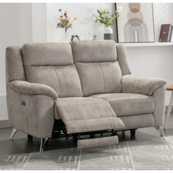 Norma 2 Seater (Electric Reclining) - Fossil