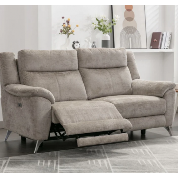 Norma 3 Seater (Electric Reclining) - Fossil