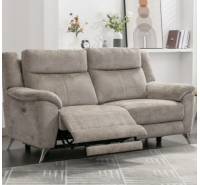 Norma 3 Seater (Electric Reclining) - Fossil
