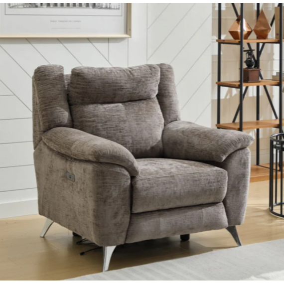 Norma Armchair (Electric Reclining) - Fossil