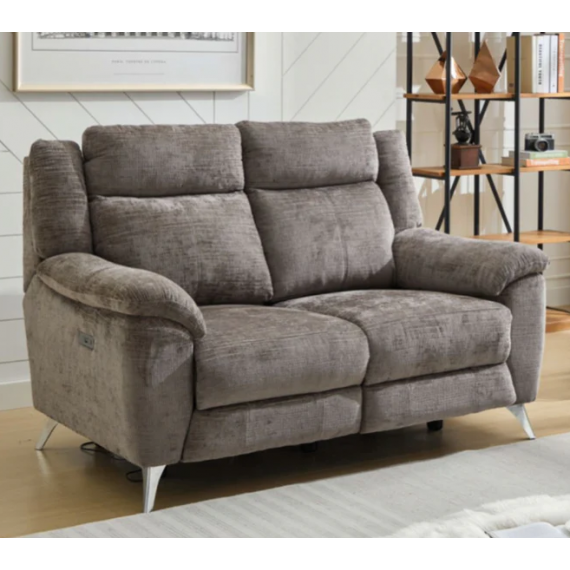 Norma 2 Seater (Electric Reclining) - Fossil