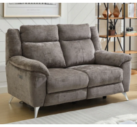 Norma 2 Seater (Electric Reclining) - Stone
