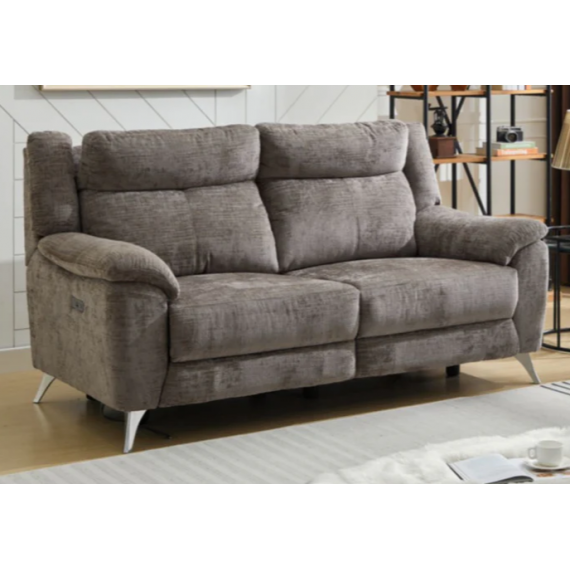 Norma 3 Seater (Electric Reclining) - Fossil