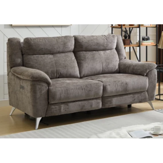 Norma 3 Seater (Electric Reclining) - Fossil