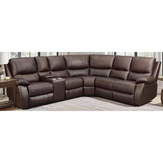 Luke Sectional Corner Sofa - Manual Recliner