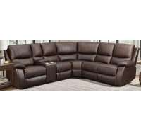 Luke Sectional Corner Sofa - Manual Recliner