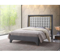 Atlas 4'6 bed - Grey