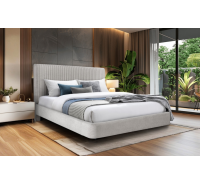 Majestic Fabric Bed Beige - Various sizes available