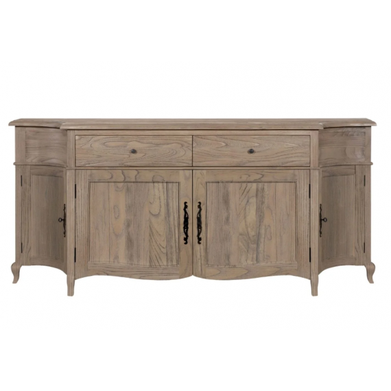 Sofia 4 Door Sideboard - Rustic Brown