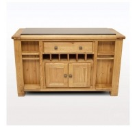 Large Kitchen Island with Granite Top
