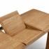 Sally Oak Compact Extending Dining Set 120cm