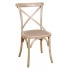 Rustic Cross Back Dining Chair