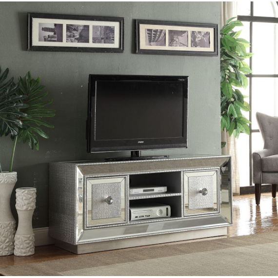 Mirrored Tv Unit