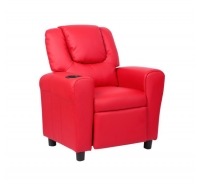 Kids Recliner with Cup Holder - various colours