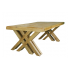 Cologne 2.7m Dining Cross Leg Table