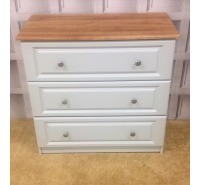 Hannah 3 Drawer Deep Chest of Drawers