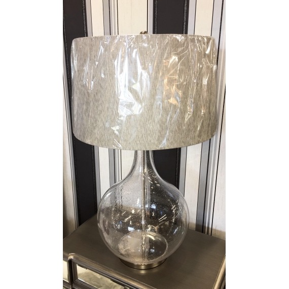 Large Lucca Bubble Glass Statement Lamp