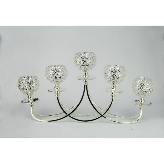 Crystal Tabletop Candelabra