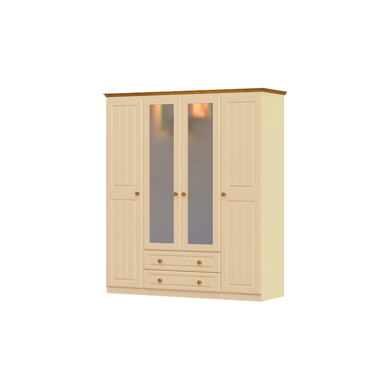 Ella Large Robe With Drawers Mirrors
