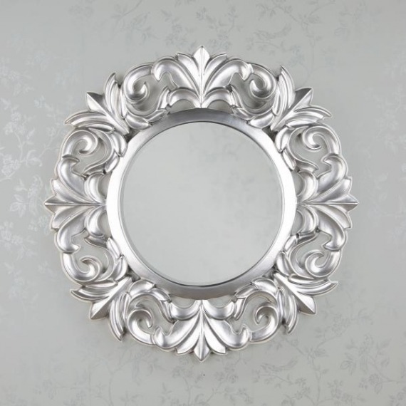 Abigail Round Decorative Mirror