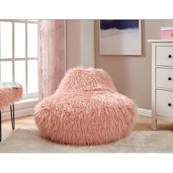 Luxury Shaggy Faux Sheepskin Bean Bag