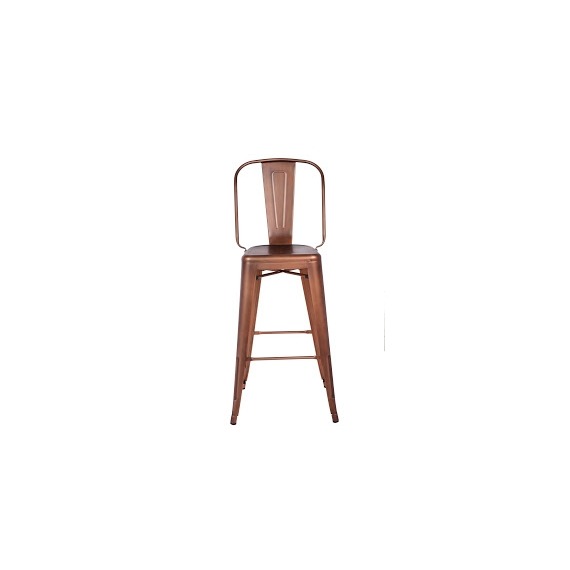 Bolero Metal Industrial Bar/Counter Stool