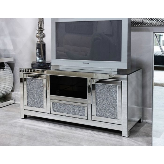Le Mirrored Tv Unit